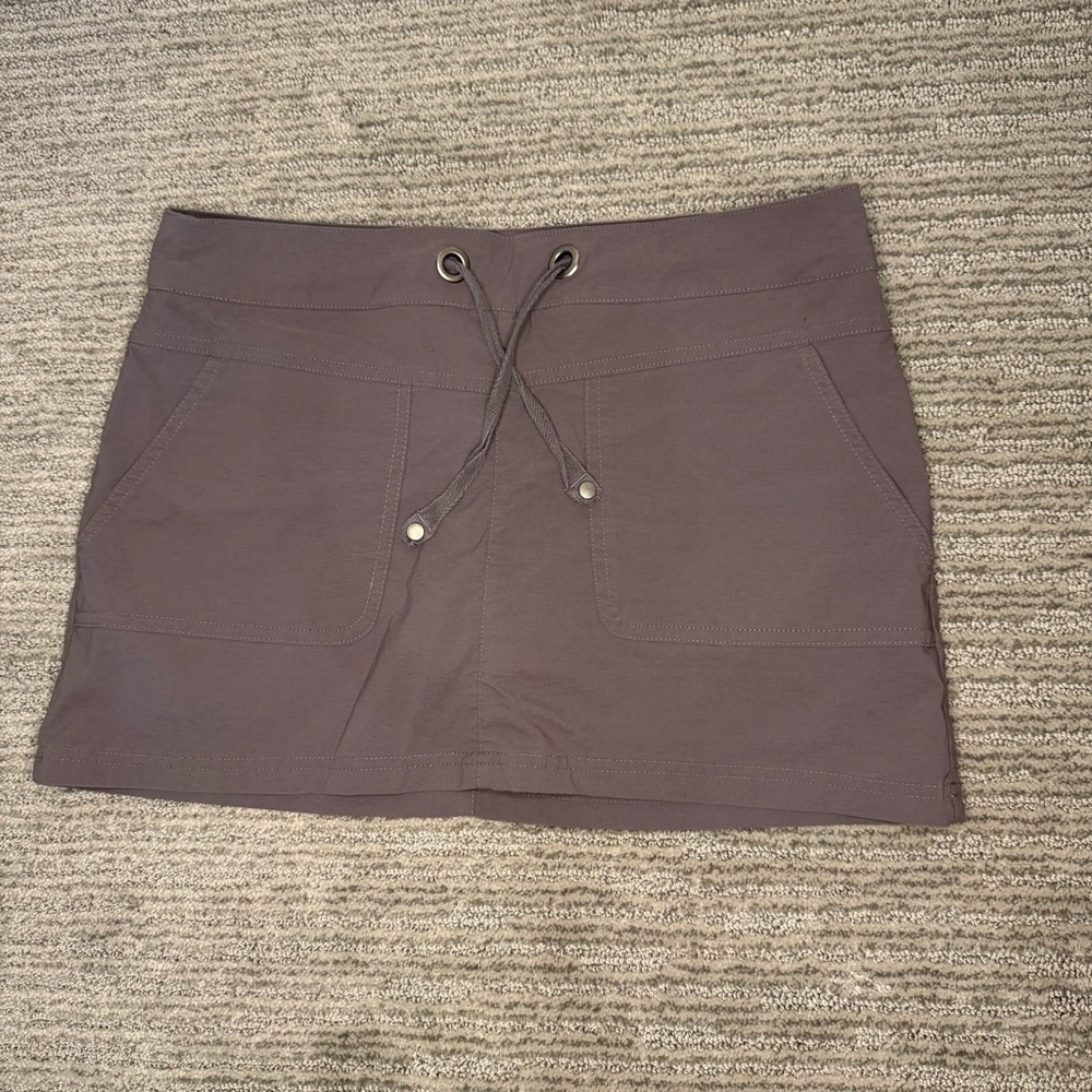 Prana Zion Bliss Skort, Moonrock, Size S - Picture 2 of 5
